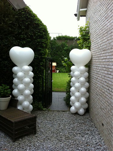  Ballonpilaar Breed Hart Rotterdam