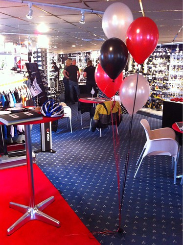  Tafeldecoratie 5ballonnen Holland America Kade Rotterdam