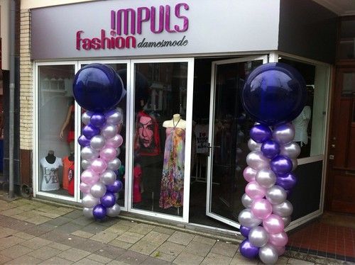  Ballonpilaar Breed Rond Impuls Fashion Rotterdam