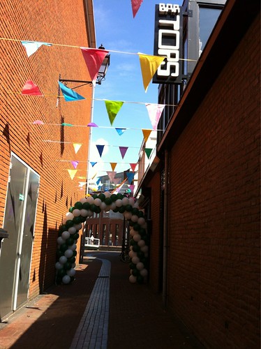  Ballonboog 6m Bar Tops Spijkenisse Huldiging Rotterdamboot Winnaar Publieksprijs Canalparade Gaypride 2012