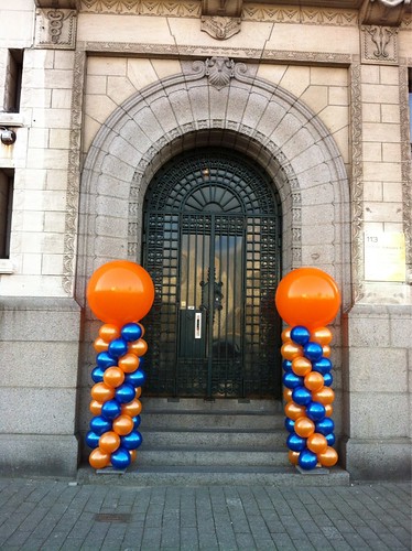  Ballonpilaar Breed Rond Ooms Makelaardij Rotterdam