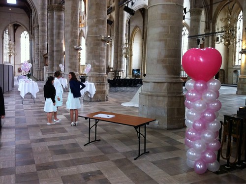  Ballonpilaar Breed Hart Grote Kerk Rotterdam