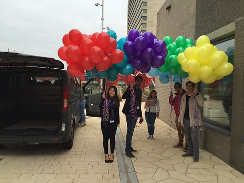  Heliumballonnen Erasmus University Rotterdam