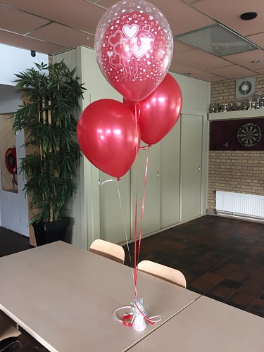  Tafeldecoratie 3ballonnen Korfbalvereniging De Sperwers Rotterdam