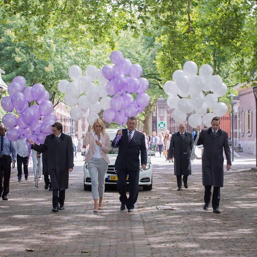  Heliumballonnen Begraafplaats Crooswijk Rotterdam