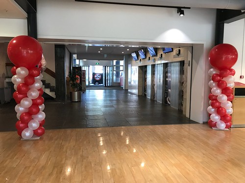  Ballonpilaar Breed Rond Hoge School Rotterdam