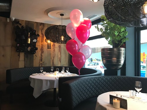  Tafeldecoratie 8ballonnen Babyshower Oysterclub Rotterdam