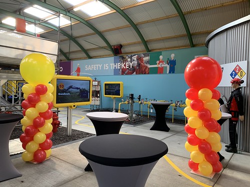  Ballonpilaar Breed Rond Safetycenter Shell Pernis Rotterdam