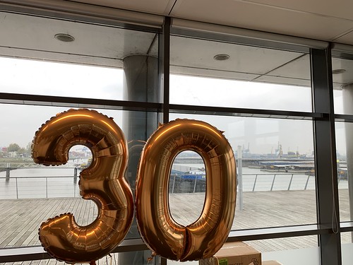  Folieballon Cijfer 30 Broekman Logistics Waalhaven Rotterdam