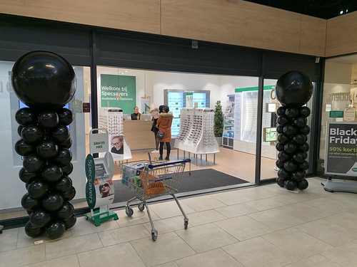  Ballonpilaar Breed Rond Black Friday Specsavers Keizerswaard Rotterdam