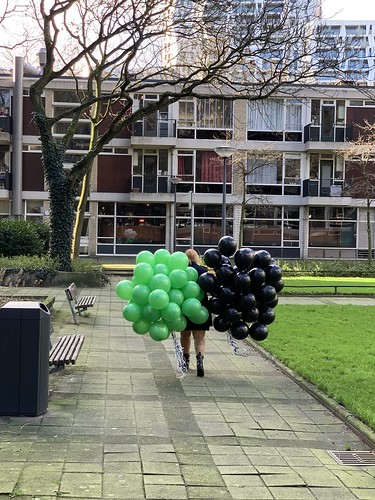  Heliumballonnen Joost Banckertsplaats Rotterdam