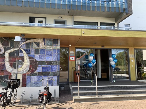  Tafeldecoratie 5ballonnen Gronddecoratie Termaat Huis Rotterdam