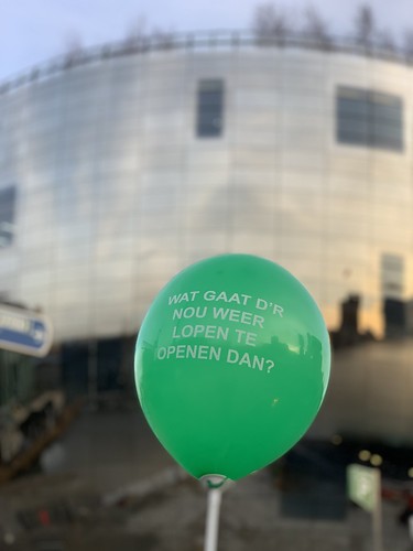  Heliumballonnen Opening Depot Museum Boijmans Van Beuningen Rotterdam Rotterdamse Ballonnen