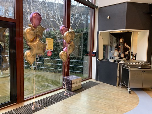  Ballonboeket Chrome Goud En Mauve En Mat Gouden Sterren Hoge School Rotterdam