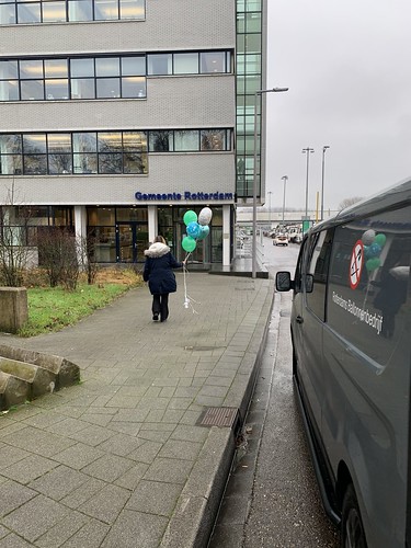  Ballonboeket Bedankt Sterker Door Strijd Handhaving Rotterdam