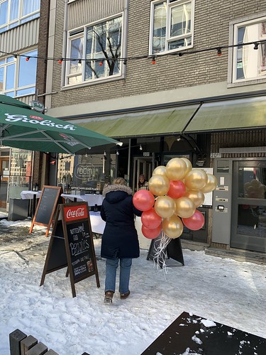  Heliumballonnen Valentijnsdag Rodin Cafe Rotterdam