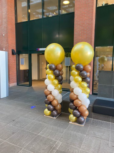  Ballonpilaar Breed Rond Rechtbank Rotterdam