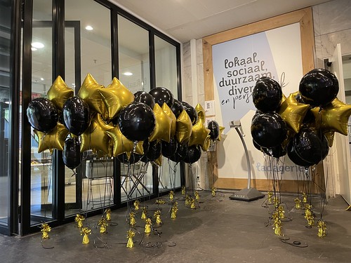  Tafeldecoratie 3ballonnen Folieballonnen <a href='http://www.rotterdamsballonnenbedrijf.nl/plaatsen/hogeschool-museumpark' class='w3-text-indigo'>Hogeschool Museumpark</a> Rotterdam