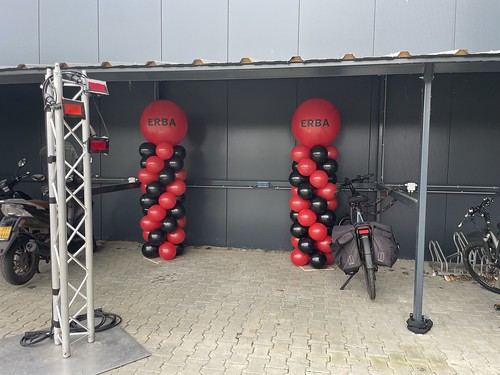  Ballonpilaar Bedrukt Erba Groep Rotterdam Spaanse Polder