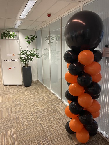  Ballonpilaar Conduent Rotterdam