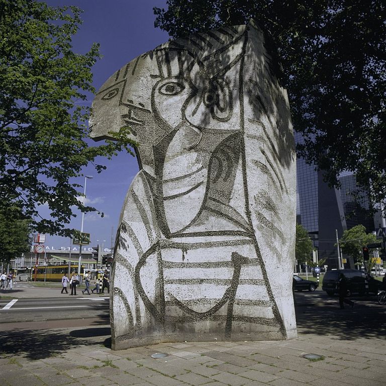 Beeldenroute Rotterdam Picasso