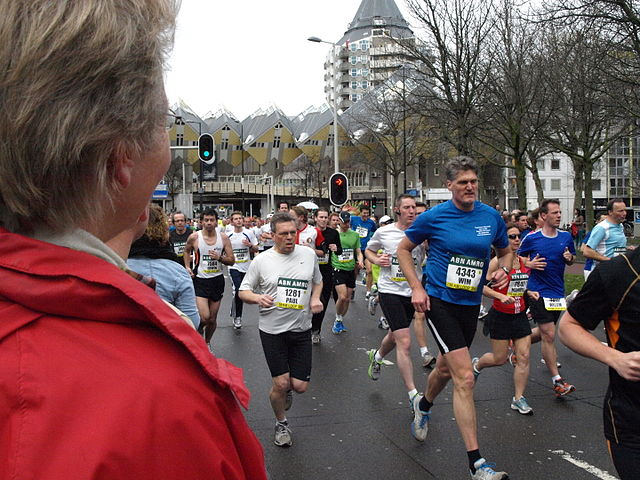 Marathon Rotterdam route Mariniersweg