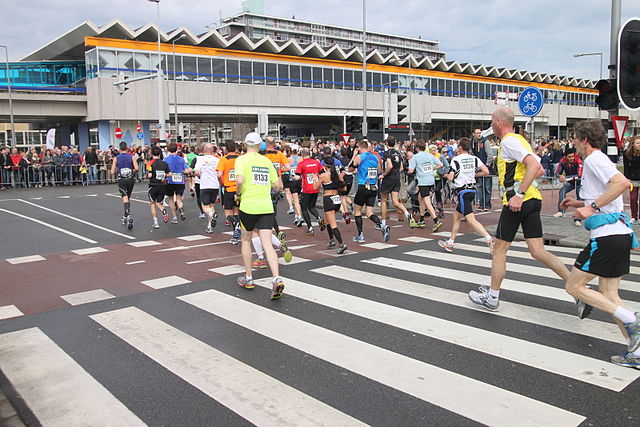 Marathon Rotterdam route Slinge