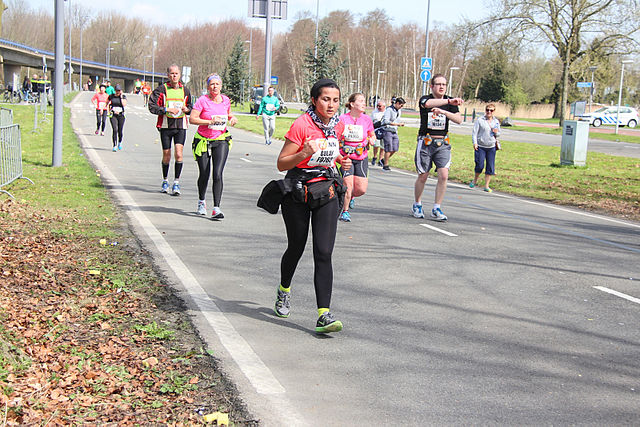 Marathon Rotterdam route Zuiderparkweg