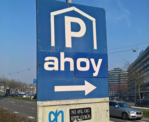 Park your car at Ahoy Rotterdam here! With Parking Guarantee!