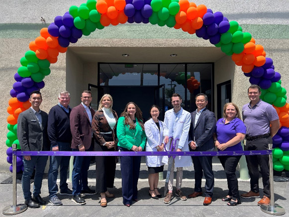 Shop Opening with Balloon Arch